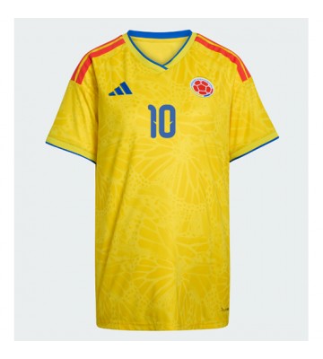 Colombia James Rodriguez #10 Hjemmebanetrøje Dame VM 2026 Kortærmet
